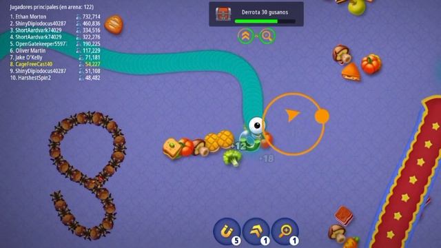 Zona Gusanera.io -Serpiente Worms Sone #23 (Modo Contra Reloj Consigue Más Puntos y Monedas Extras) смотреть онлайн