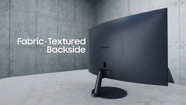 World first Curve display || 1000R Curved Monitor T55 смотреть онлайн