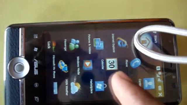WM 6.5 on Asus p835 смотреть онлайн
