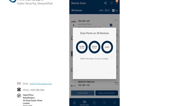 Internal and External Vulnerability Scan MOBILE смотреть онлайн