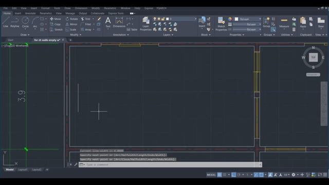 رسم النوافذ في إضافة YQArch في الأتوكاد | How to Draw Windows by YQArch смотреть онлайн
