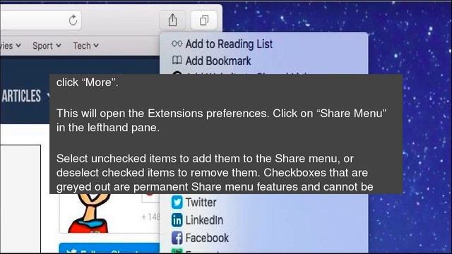 How to Customize the Share Menu on macOS смотреть онлайн