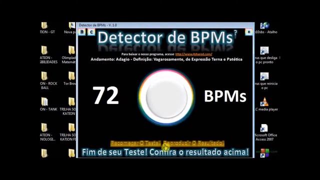Detector de BPMs - V. 1.0 смотреть онлайн