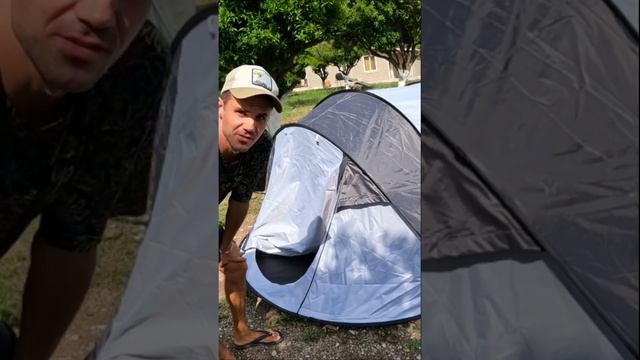 Вот это палатка. Две секунды и готово. смотреть онлайн