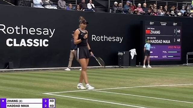 Beatriz Haddad Maia vs Shuai Zhang Live WTA Championship смотреть онлайн