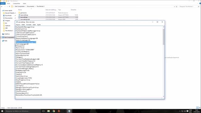 The Witcher 3 - Mudar Idioma/Change Language смотреть онлайн