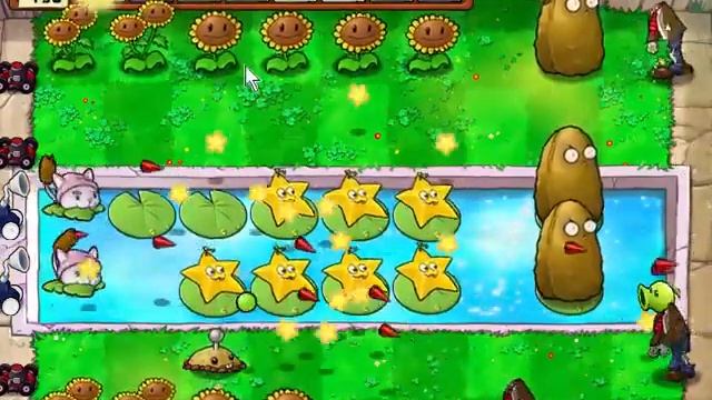 Plants vs Zombies Minigame Reversed: Zom Botany 2 смотреть онлайн