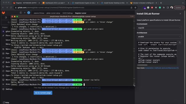 GitLab Runner Setup Part 1 - MacOS runner registration and tags смотреть онлайн
