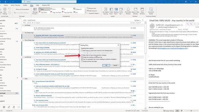 How to Change the Mark As Read Option in Outlook смотреть онлайн