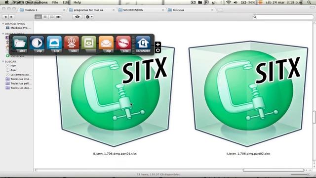 Que son y como abrir .SIT y .SITX y como crearlos con stuffit deluxe смотреть онлайн