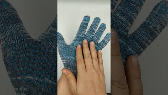 Перчатки х/б 10 класс 5 нитей с ПВХ