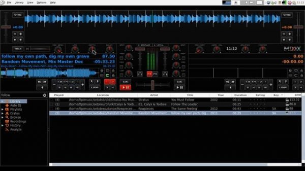 Mixxx filter effect test (work in progress)