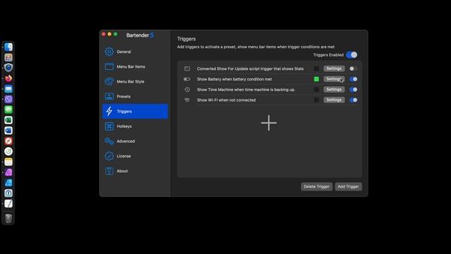 Apple macOS and Bartender 5 battery trigger script смотреть онлайн