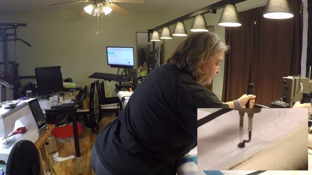Long Arm Wednesday - Quilting the urban windows quilt смотреть онлайн