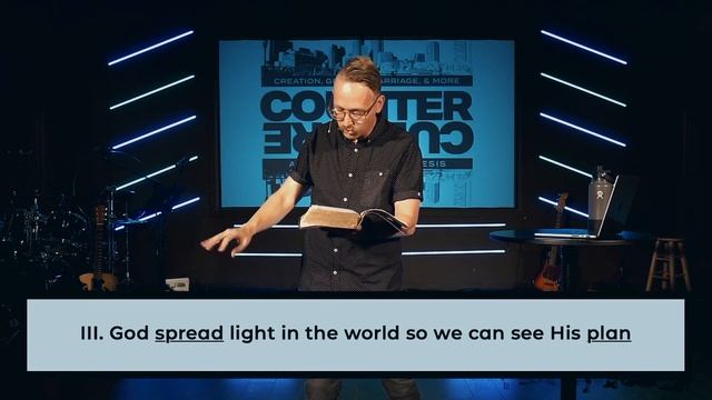 When God said... let there be light? What did he mean? смотреть онлайн