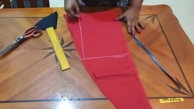 Free Size Churidar Cutting and Stitching in Tamil | சுடிதார் டாப் வெட்டுவது எப்படி? смотреть онлайн