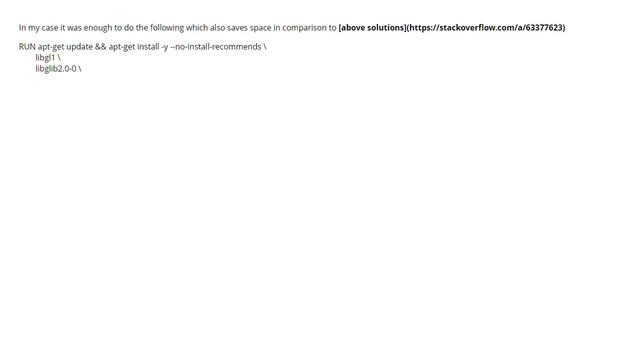ImportError: libGL.so.1: cannot open shared object file: No such file or directo (16 answers) смотреть онлайн