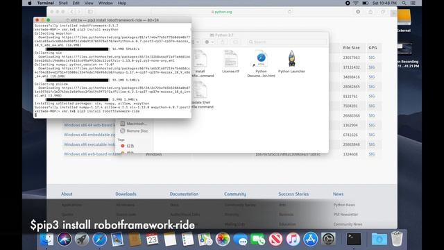 APP Automation in macOS 10.14 -- 2. Install Robot Framework & RIDE смотреть онлайн