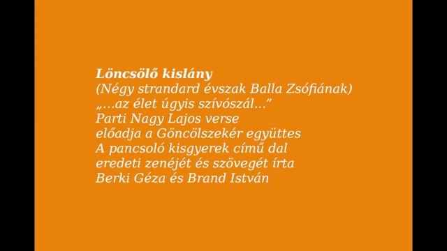 Parti Nagy Lajos: Löncsölő kislány смотреть онлайн
