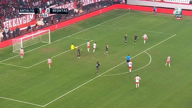 Antalyaspor 1-2 Beşiktaş MAÇ ÖZETİ (Ziraat Türkiye Kupası Son 16 Turu) / 08.02.2024