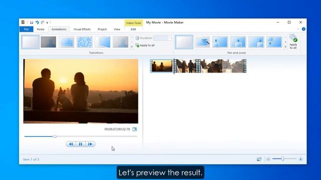 How To Merge Videos With Transitions Using Windows Movie Maker смотреть онлайн