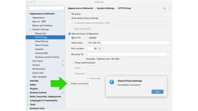 Proxy Integration In IntelliJ IDEA