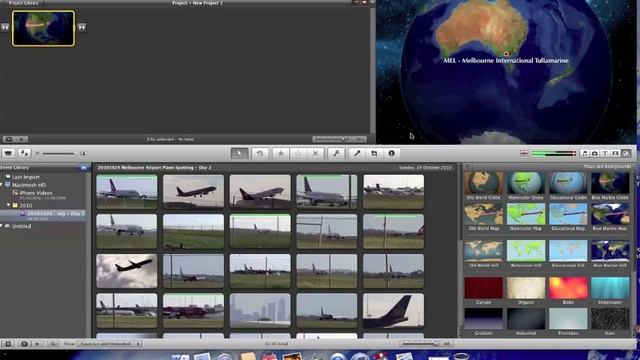 How to use Globe Map on iMovie 09 10 11 смотреть онлайн