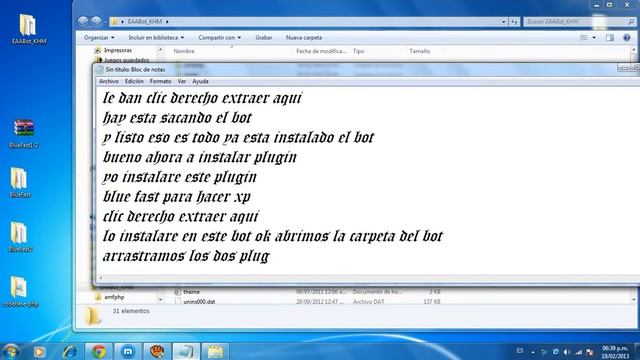 Como extraer bot y instalar plugins.wmv смотреть онлайн