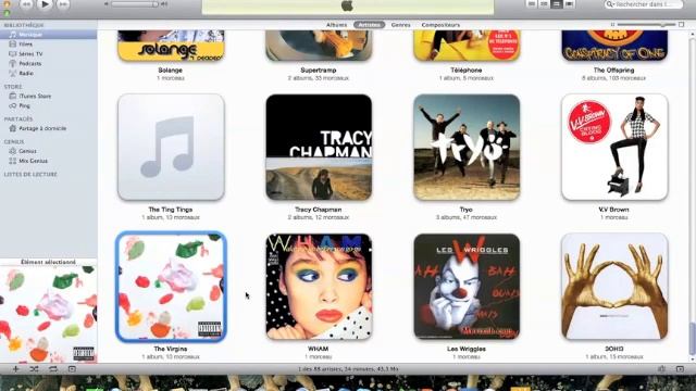 Obtenir les pochettes d'albums sur iTunes смотреть онлайн