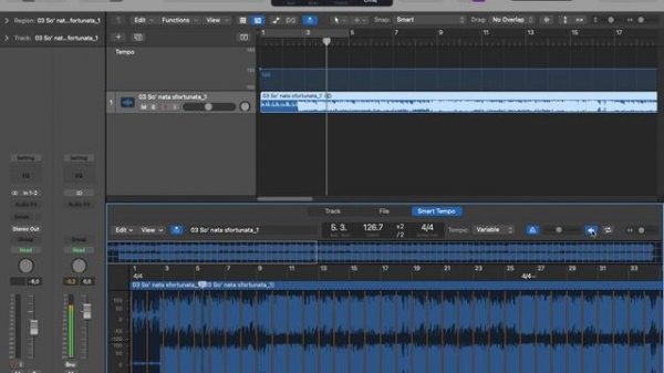 Smart Tempo. Logic Pro X - Basic #16