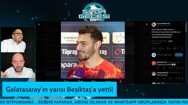 Galatasaray'ın yarısı Beşiktaş'a yetti | Metin Öztürk'ten Hasan Arat'a sert cevap | Derbi yayını смотреть онлайн