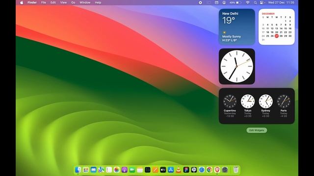 How To Add Widgets In MacBook - MacOS Widgets Tutorial