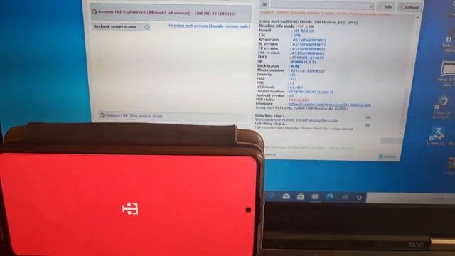 تخطي حساب جوجل مجانا سامسونج A51 اندرويد 13 حماية 9 USA ONLY عن طريق الأداة المجانية SAMFW tool V4. смотреть онлайн