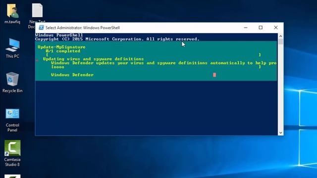 الحلقة 210: تحديث درع حماية النظام Windows Defender على ويندوز 10 смотреть онлайн