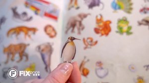 Книги с многоразовыми наклейками | FIX PRICE