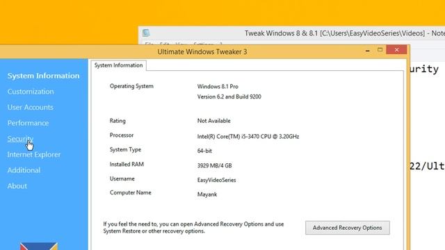 Enable OR Disable WinKey Shortcuts Security Tweaks Windows 8 and 8 1 A Step by Step Tutorial смотреть онлайн