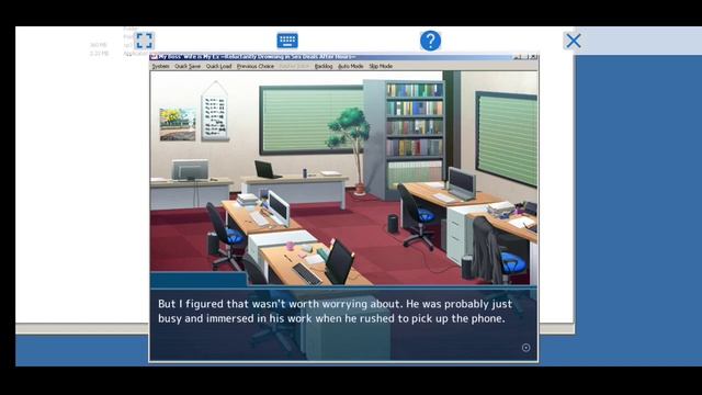 (Game Visual Novel) Game My Boss Wife is My Ex. Exagear Windows Emulator Di Android. смотреть онлайн