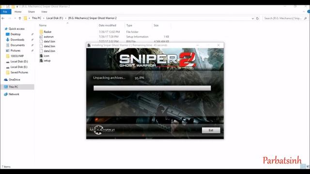 How to install Sniper Ghost Warrior 2 pc windows 10 part 2 смотреть онлайн