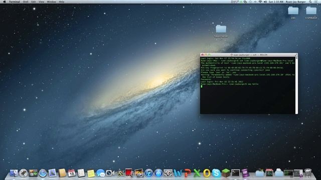 ICanHasHacked : Mac Os SSH How to remotely let a computer speak using SSH смотреть онлайн
