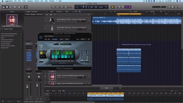New Hook Written & Recorded For Rapper Using Vocal Presets in Logic Pro X смотреть онлайн