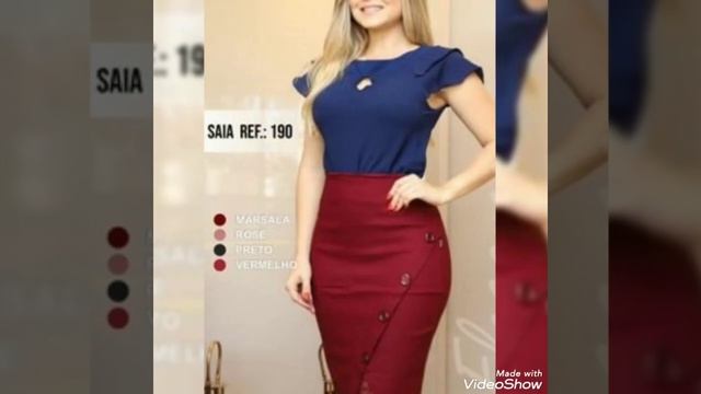 extra Stylo women plain and printed women office wear two peace pencil skirt with ruffle blouse смотреть онлайн