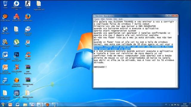 Como corrigir compilação falsa de windows 7 смотреть онлайн