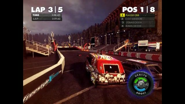 DiRT ShowDown DEMO Ultra Low Setting смотреть онлайн