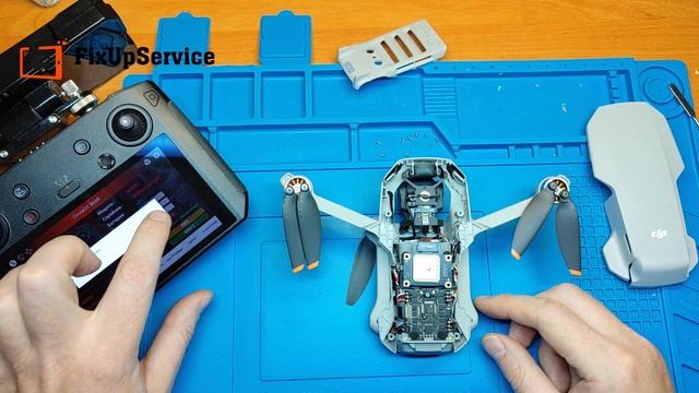 Dji Mini 2 ESC Error ошибка навигации барометра