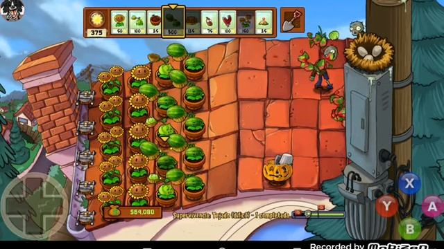 supervivencia: Tejado (difícil) part 1 PVZ Xbox android смотреть онлайн