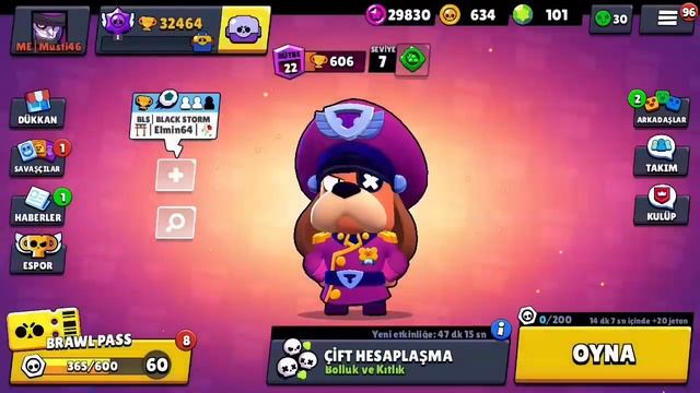 CANLI CANLI KULÜBÜMÜZÜ 2.5 MİLYON KUPA YAPTIK!! 😱(TR101) BRAWL STARS смотреть онлайн