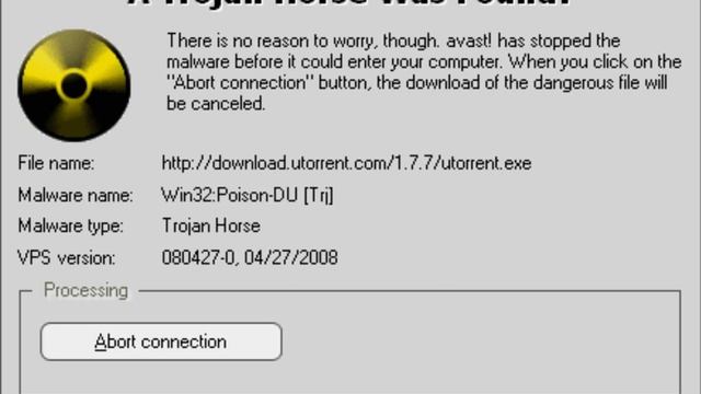 The old avast warning смотреть онлайн
