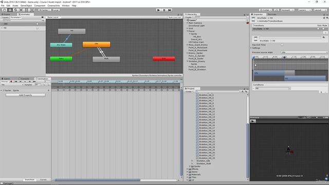 90 -Skeleton Hit Animation смотреть онлайн