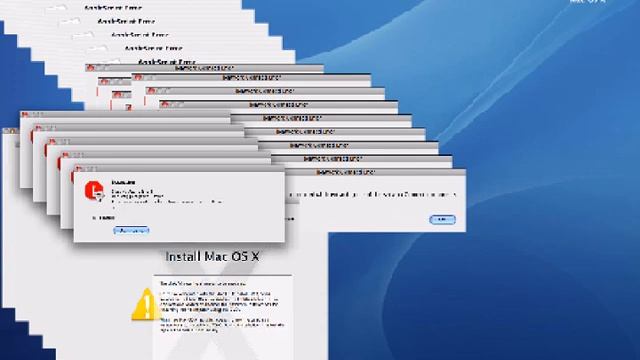 Mac OS X Crazy ERROR WITH WINDOWS 7! смотреть онлайн