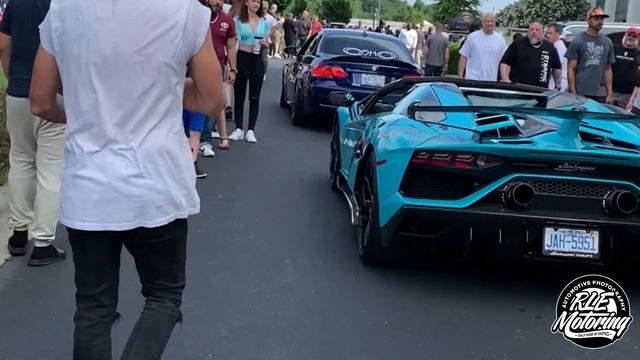 2021 LAMBORGHINI AVENTADOR SVJ | BLU GLAUCO смотреть онлайн